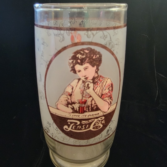 Pepsi Other - Vintage Pepsi Cola Glass